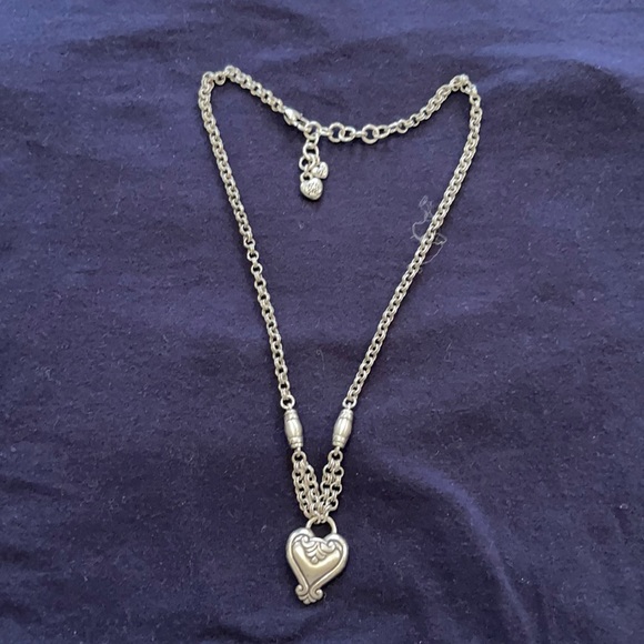 BRIGHTON NECKLACE WITH HEART CHARM. - Picture 1 of 5
